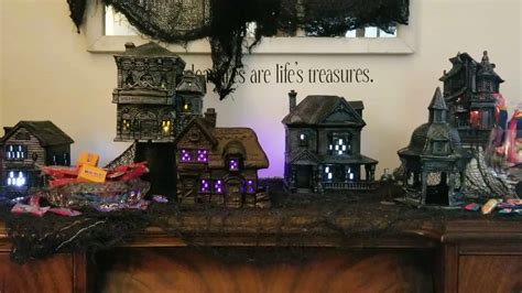 How To Create A Spooky Halloween Village Set - Michelle James Designs