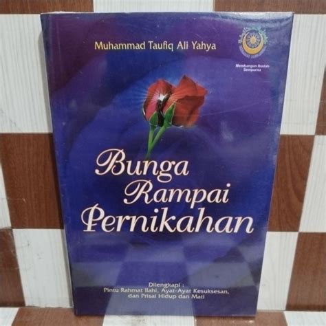 Jual Buku Original Bunga Rampai Pernikahan By Muhammad Taufiq Shopee