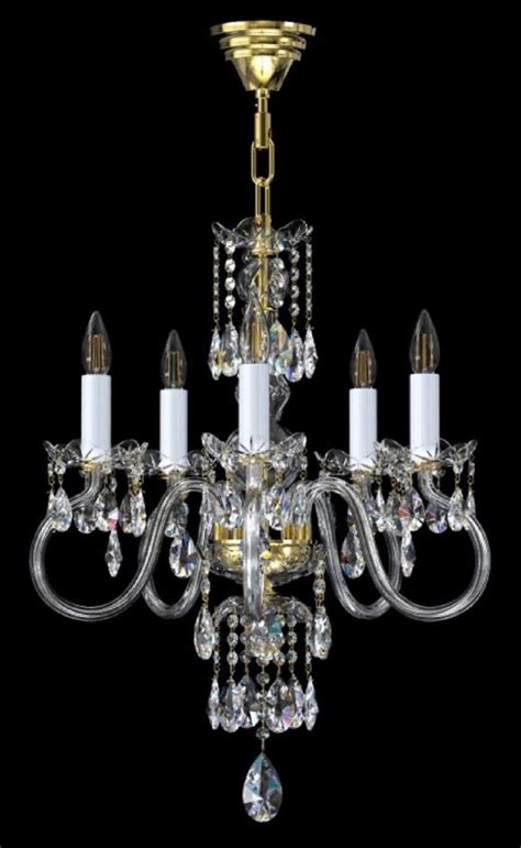 Casa Padrino Luxury Baroque Crystal Chandelier Gold White X H