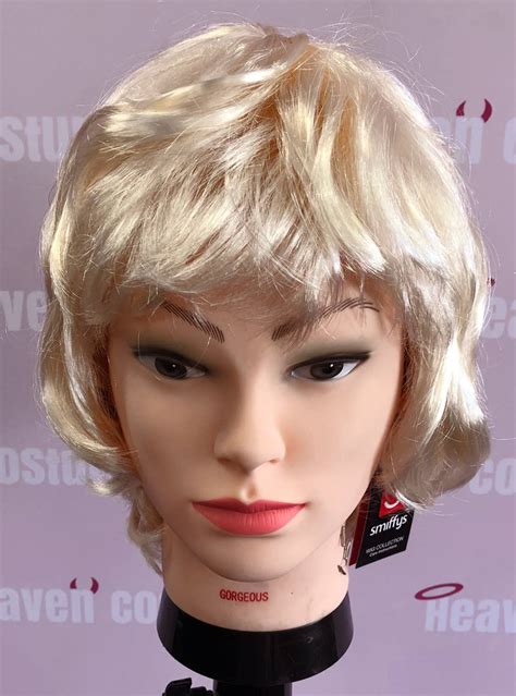 Blonde 60s Beehive Costume Wig