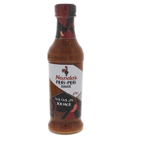 Nando S Extra Hot Peri Peri Sauce 250 G Online At Best Price Sauces Lulu Uae