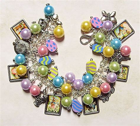 Easter Jewelry Easter Bracelet Bunny Jewelry Rabbit Jewelry