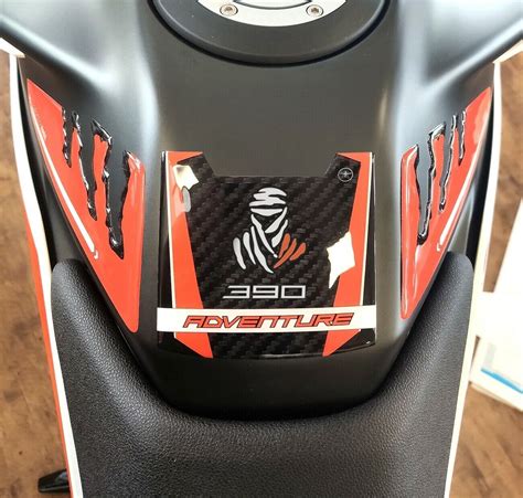 Paraserbatoio Adesivo In Resina Gel 3D Per Moto Compatibile KTM 390