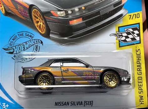 Hot Wheels Nissan Silvia S New For Mainline HW Speed Graphics