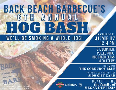 6th Annual Hog Bash 30a