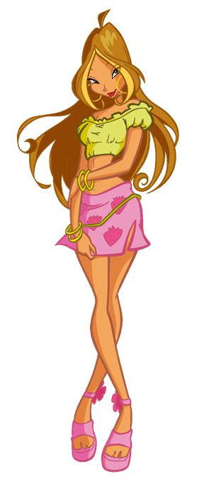 Flora Season 1 Casual Winx Club Flora Winx Cartoon Outfits