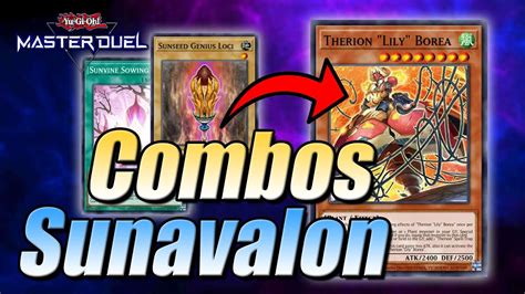 BEST PLANT DECK THERION SUNAVALON COMBOS FOR MASTER DUEL YU GI OH