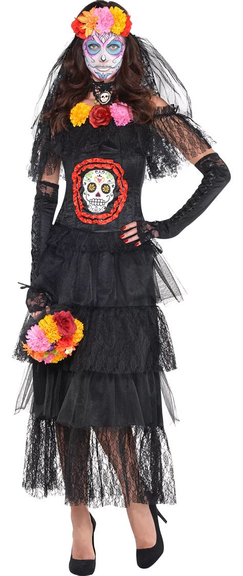 Create Your Own Womens Sugar Skull Costume Accessories Party City