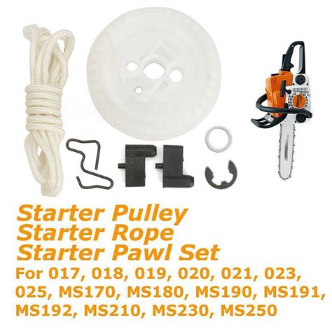 Recoil Starter Rope Pulley Pawl Fits For Ms Ms Ms