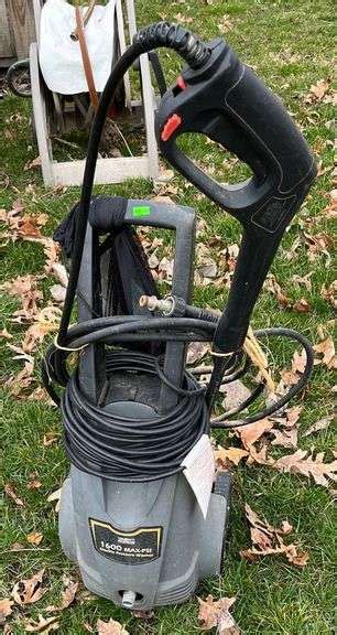 Task Force 1600 Psi Electric Pressure Washer Metzger Property Services Llc