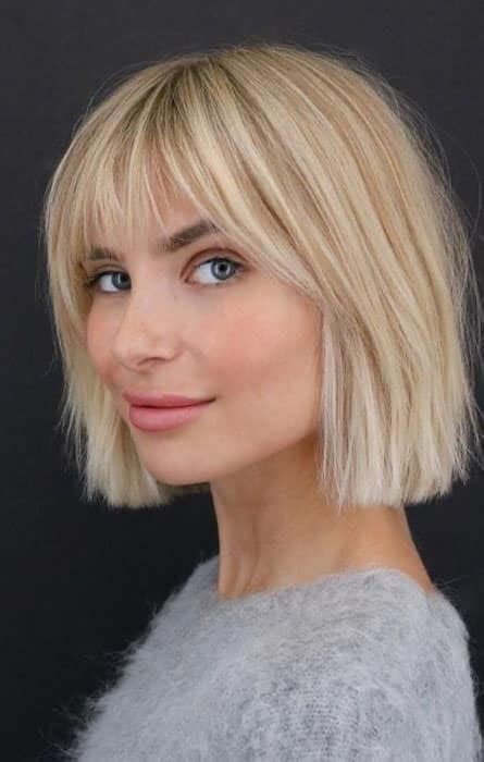 Short Hair With Bangs Ideas For The Trend Spotter