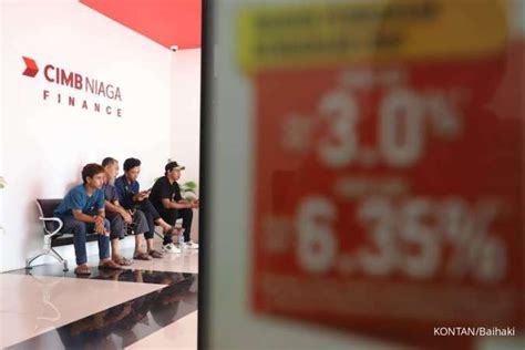 Penyaluran Pembiayaan Modal Kerja CIMB Niaga Auto Finance CNAF Turun 11