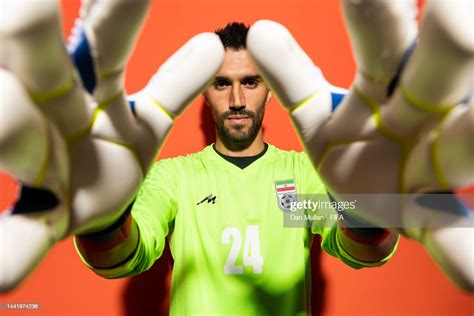 Hossein Hosseini Of Ir Iran Poses During The Official Fifa World Cup News Photo Getty Images