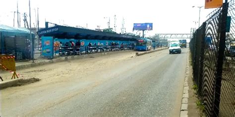 Bus Shelter Ojota Bus Stop Lagos Lagos Billboard Arena