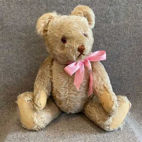 A Handsome Old German Vintage Teddy Bear By Gebrueder Hermann 40cm 16in Old Teddy Bears