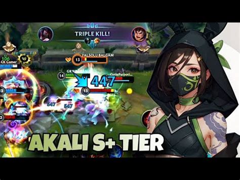 AKALI SO STRONG IN THIS PATCH WILD RIFT AKALI YouTube