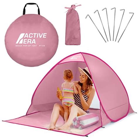 Active Era Pop Up Strandmuschel Mit UV Schutz UPF 50 Strandzelt