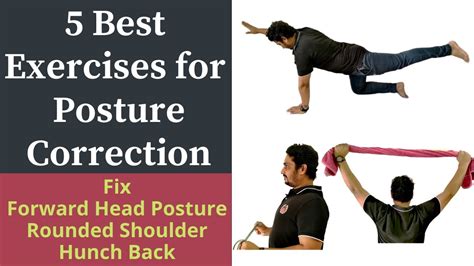 5 Best Exercises For Posture Correction Fix Forward Head Rounded