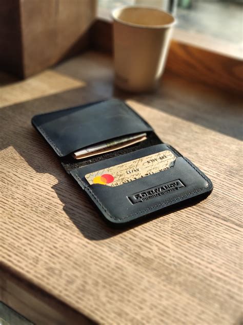 Personalized Leather Card Holder Credit Card Wallet Credit Etsy