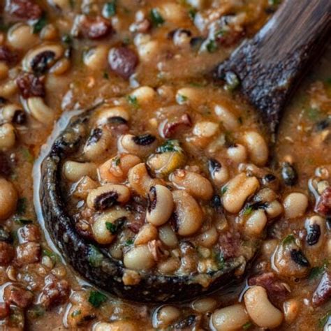 Black Eyed Peas Recipe With Bacon And Sausage Olivia S Cuisine