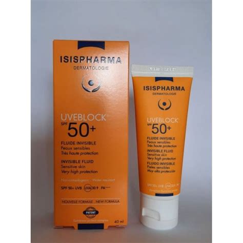 Isispharma Uveblock Spf50 Fluid Tinted Spf50 40ml Lazada Indonesia