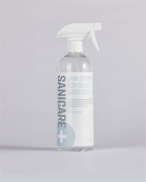 Sanicare Plus 13 Sani Spray Non Rinse Sanitiser Rtu Krystalshield