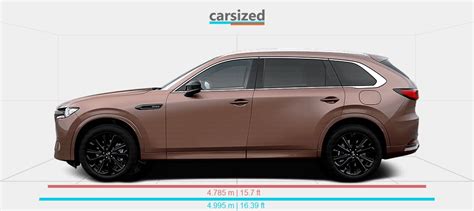 Abmessungen Mazda CX 80 2024 Heute Vs BYD Seal U 2023 Heute