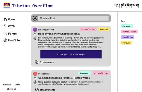 Tibetan Overflow Devpost