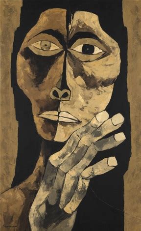 Cabeza y mano von Oswaldo Guayasamín auf artnet