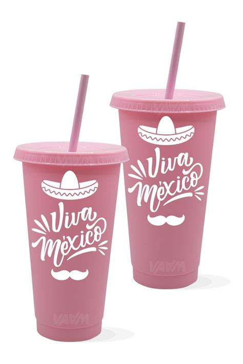 Vasos Tipo Starbucks Viva México Fiestas Patrias en 2023 Viva mexico