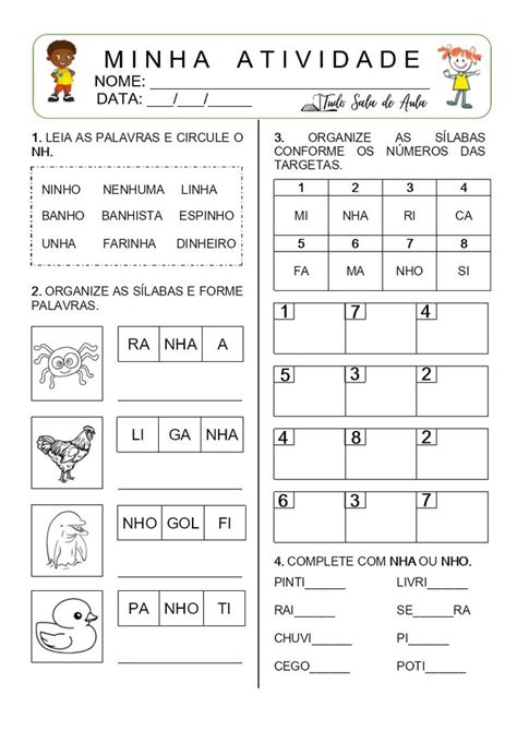 Atividades Nh Educa O Infantil Atividades Nh Atividades