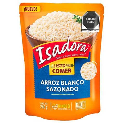 Arroz Isadora Blanco Sazonado 250 G Bodega Aurrera Despensa A Tu Casa