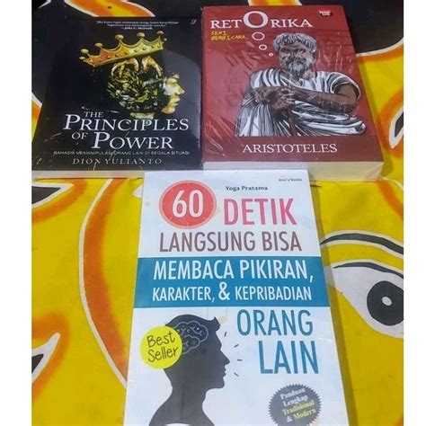 Jual Paket Buku Retorika The Principles Of Power Detik Lansung