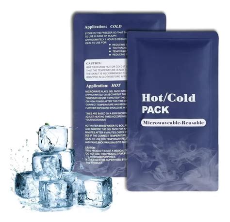 Compresa De Gel Fr O Calor Terapia Reutilizable Pcs Cm Meses