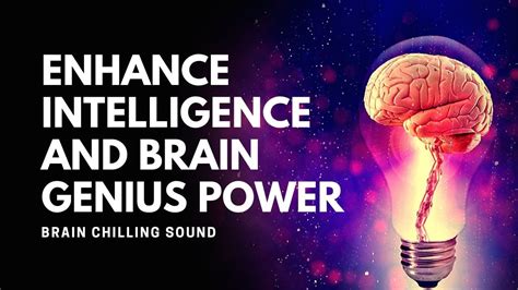 Enhance Intelligence And Brain Genius Power Improve Cognition Skill