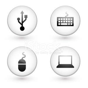 Black And White Computer Icons 1 Stock Vector | Royalty-Free | FreeImages