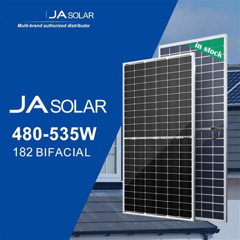 JA Solar 455W Mono PERC Half Cell MC4 Solarmodul Für 46 OFF