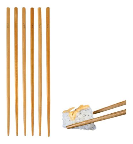 Palillos Chinos Coreanos Bambu Ecologicos Sushi Palitos Japo Mercadolibre