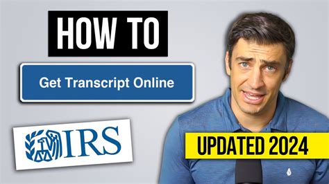 How To Get Irs Transcripts Online Updated Youtube