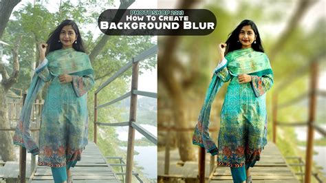 How To Blur Backgrounds In Photoshop FAST EASY How To Blur Image