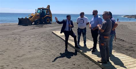 Playas En Telde Renueva Las Pasarelas De La Garita Y El Merendero De