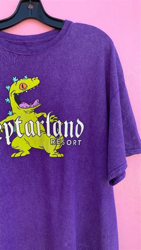 Nickelodeon Reptarland Resort T Shirt Boardwalk Vintage