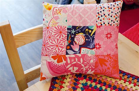 How To Make A Patchwork Cushion Cover Goodtoknow