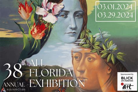 Alliance For The Arts Announces Chosen Artists For 38th All Florida