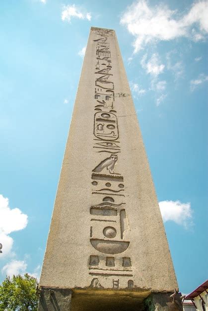 Premium Photo The Obelisk Of Theodosius The Ancient Egyptian Obelisk