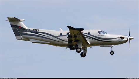 SP ORT Private Pilatus PC 12 NG PC 12 47E Photo By Rafal Pruszkowski