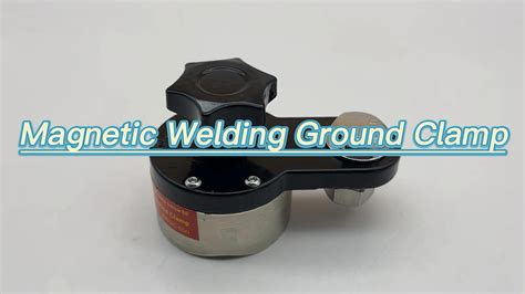 Strong Magnetic Large Suction Welding Head 70kg Magnetic Ground Clamp