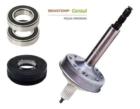 Kit Mecanismo Brastemp Clean Mondial Rolamento Retentor