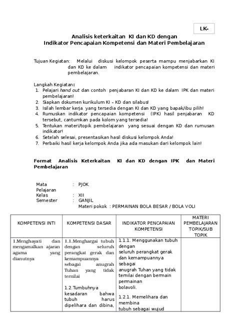 Contoh Analisis Materi Pembelajaran 55 Koleksi Gambar