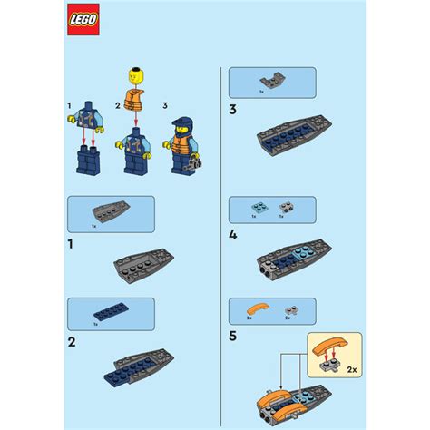 Lego Explorer With Water Scooter Set Instructions Set Brick